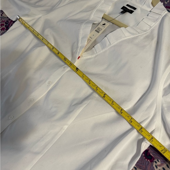 Talbots White Button Down Shirt NWT 18 - Picture 6 of 8